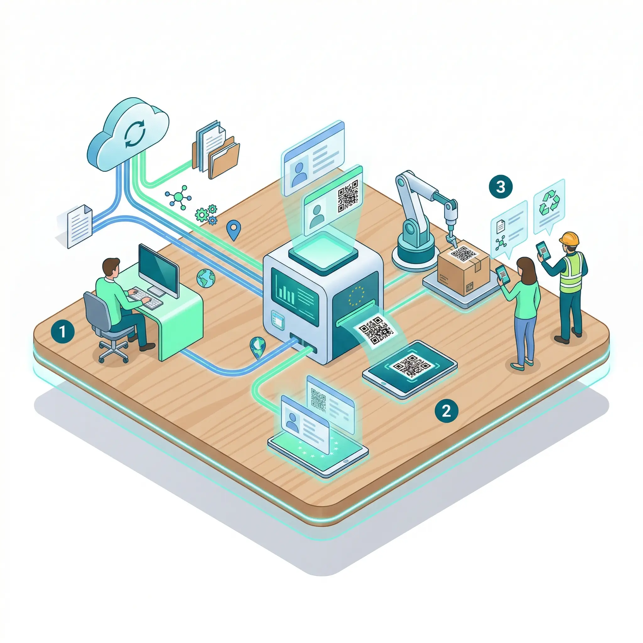 Platform diagram showing how GoDPP works